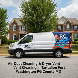 air duct cleaning & Dryer vent cleaning Tantallon Fort Washington PG County MD RC Duct Cleaning