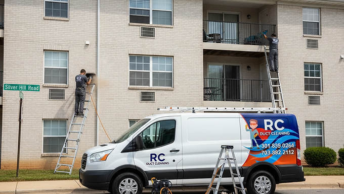 air duct cleaning & Dryer vent cleaning Addison Road Suitland MD RC Duct Cleaning