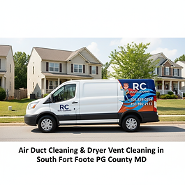 air duct cleaning & Dryer vent cleaning Sourth Fort Foote in Fort Washington PG County MD RC Duct Cleaning