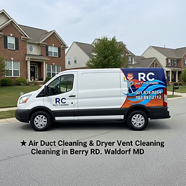 air duct cleaning & Dryer vent cleaning Berry Road Waldorf MD RC Duct Cleaning