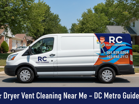 ⭐ Dryer Vent Cleaning Near Me – DC Metro Guide