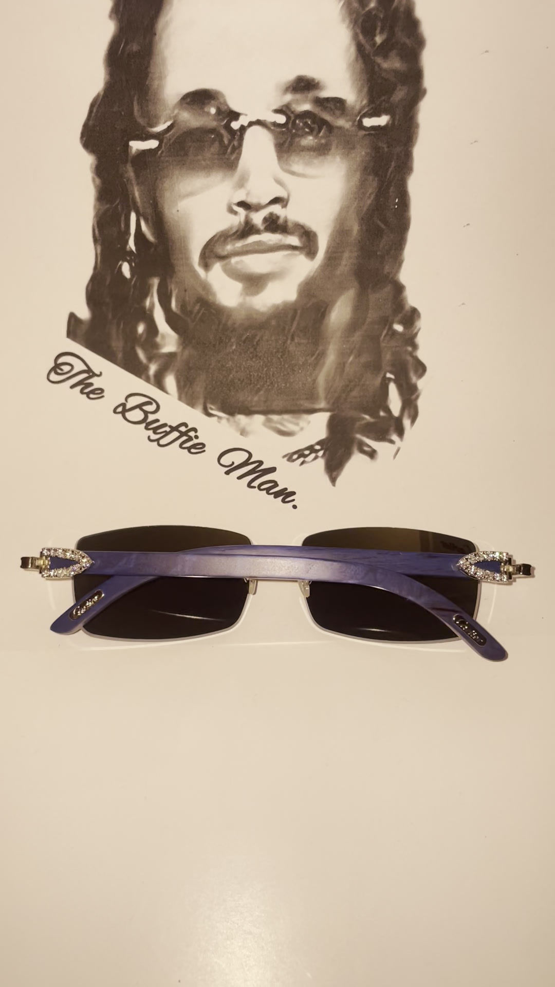 Blue Woods Black Tint White Gold