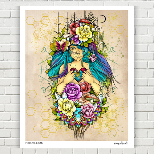 DF2 - Mamma Earth | Meg Wilde Art