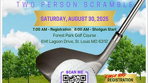 12th Annual Labor Day Two-Person Scramble! Presented by The Upsilon Omega Foundation