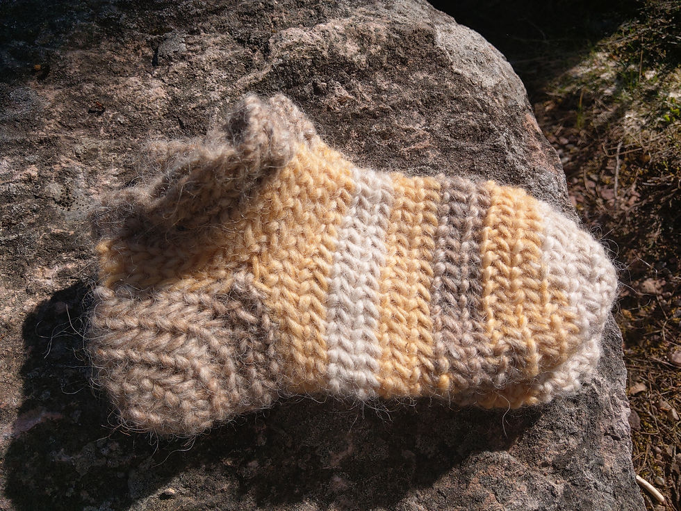 I made these on vacation in Sweden.