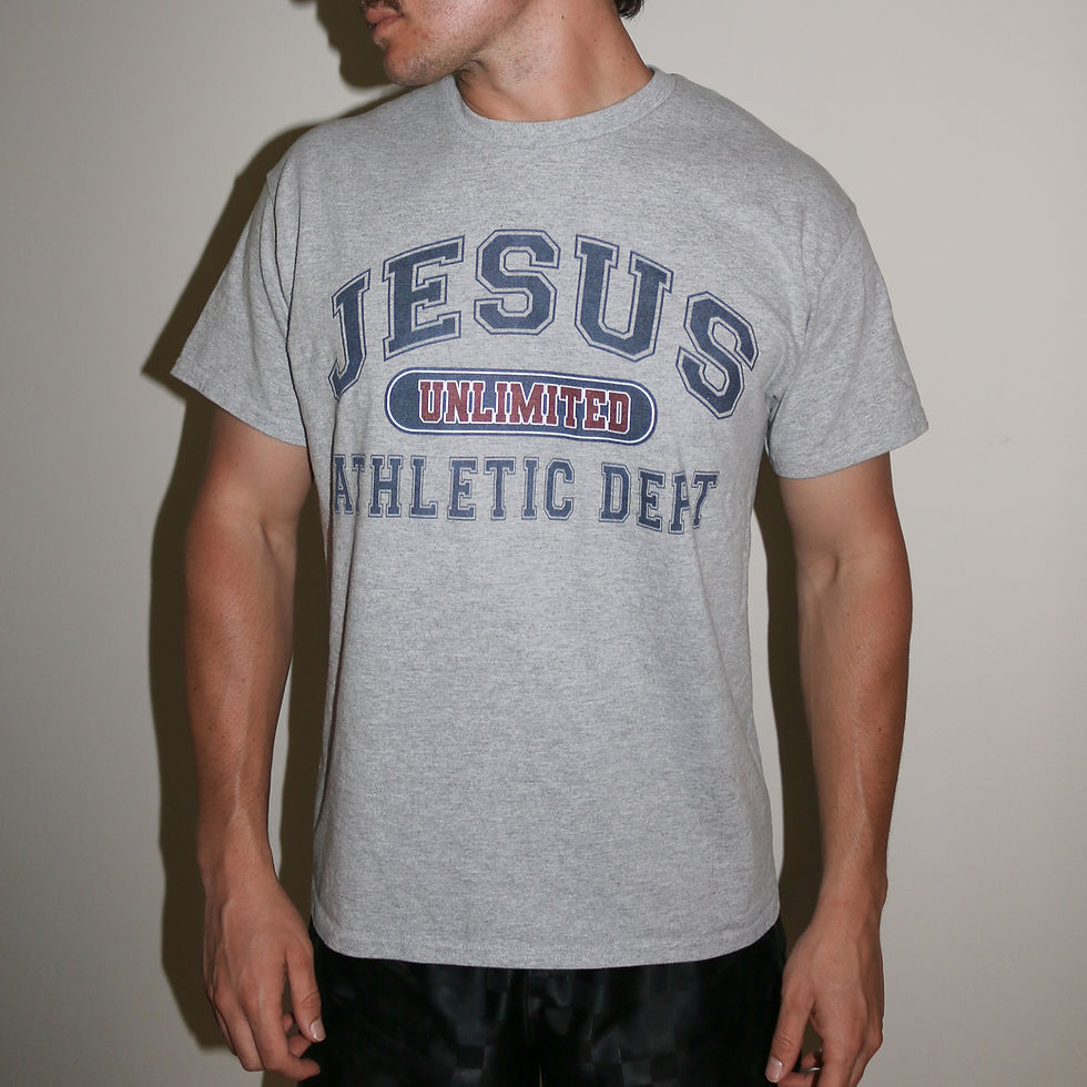 Thumbnail: "JESUS ATHLETIC DEPT" UNISEX TEE