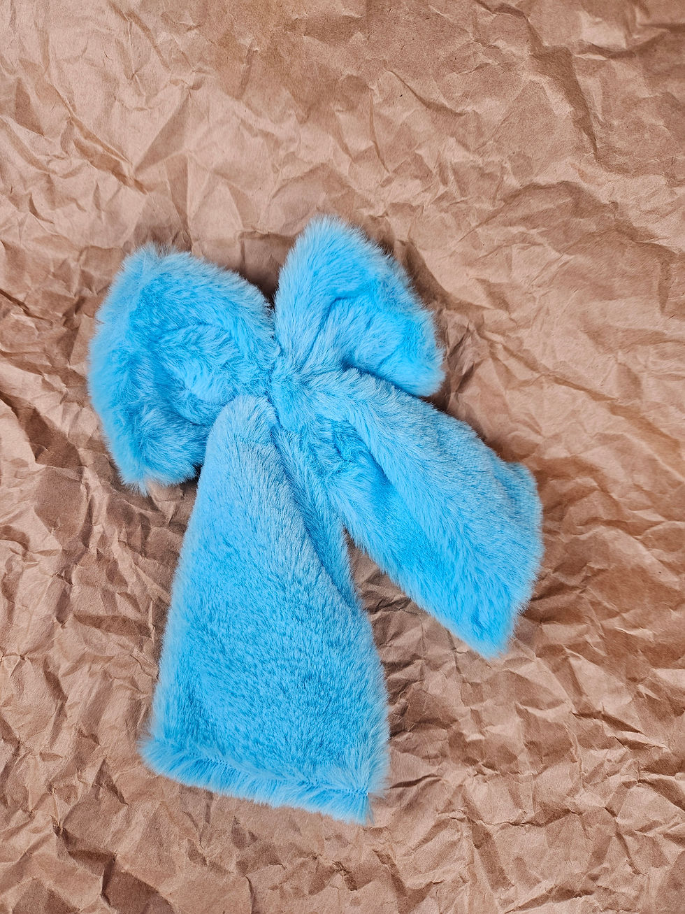 Küçük resim: Peluş Fiyonk Papyon Otomatik Toka