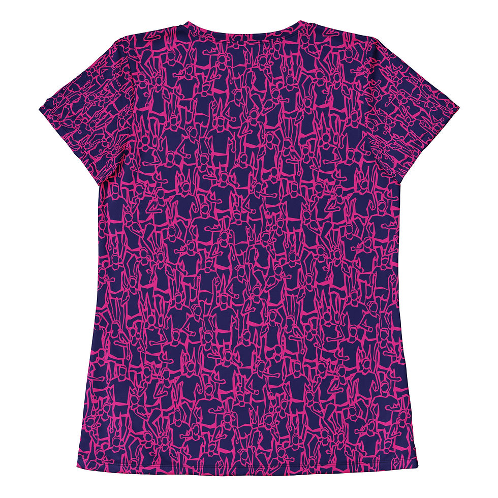 Thumbnail: Women's Running T-Shirt - Purple