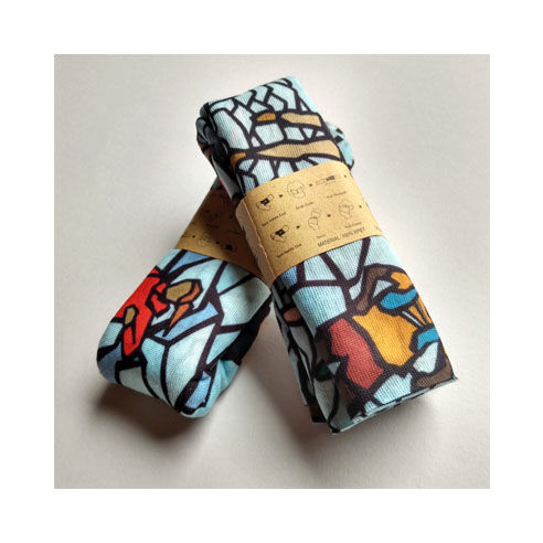 Thumbnail: Running Ink Tube Bandana 1 (Blue)