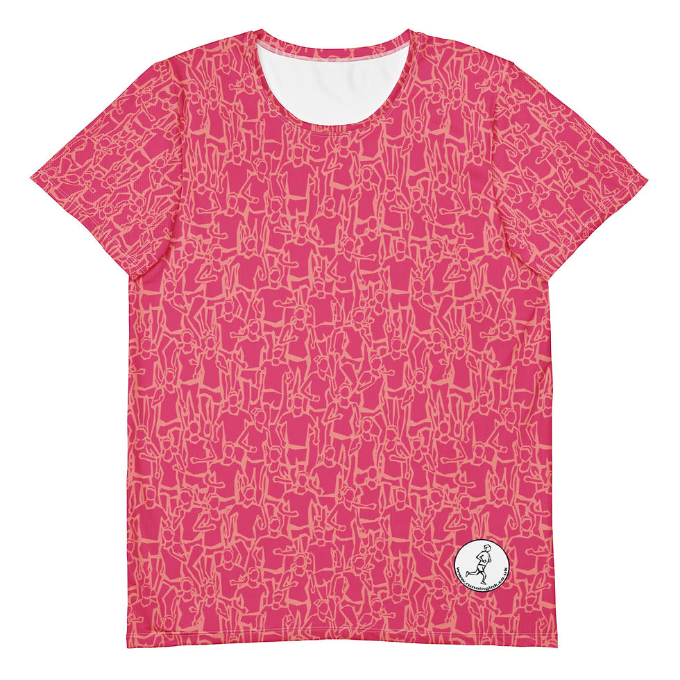 Thumbnail: Men's Running T-Shirt - Pink
