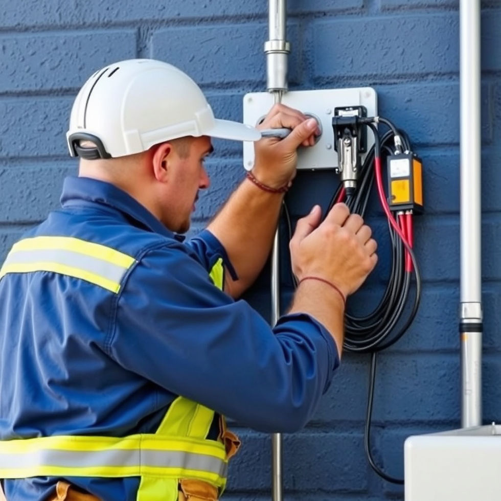 maintenance and repairs industry and homes electrical