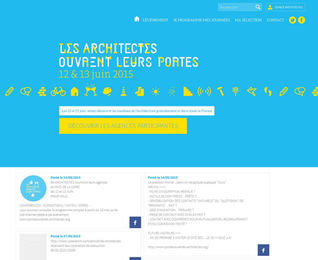 "Les architectes ouvrent leurs portes" site officiel ouvert