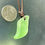 Thumbnail: Long Island Seafoam Sea Glass Leather Necklace