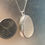 Thumbnail: White Insulator Bezel Sterling Long Island Sea Glass Necklace