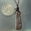 Thumbnail: Long Island Brown Sea Glass Leather Necklace