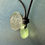 Thumbnail: Long Island UV Sea Glass Leather Necklace
