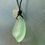 Thumbnail: Long Island Seafoam Sea Glass Leather Necklace