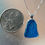 Thumbnail: Sterling Silver Turquoise Puerto Rico Sea Glass Necklace