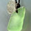 Thumbnail: Long Island Seafoam Sea Glass Leather Necklace