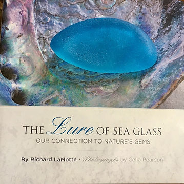 HL Sea & Beach Glass has some of my finds in The Lure of Sea Glass written by Richard LaMotte