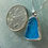 Thumbnail: Sterling Silver Turquoise Puerto Rico Sea Glass Necklace