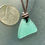 Thumbnail: Long Island Turquoise Sea Glass Leather Necklace
