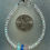 Thumbnail: Sterling Silver Blue Lavender Aqua Sea Glass Bracelet