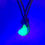 Thumbnail: Long Island UV Sea Glass Leather Necklace