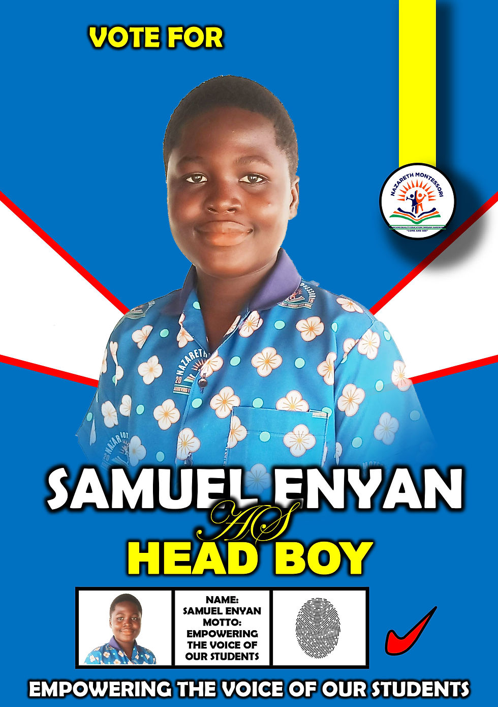 General Prefectorial Election At Nazareth Montessori