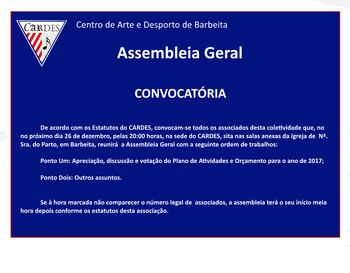 ASSEMBLEIA GERAL