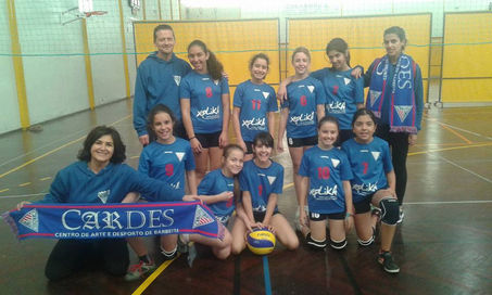 CARDES estreia Minis no Voleibol