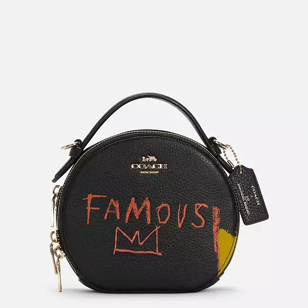*Exclusive* Coach X Jean Michel Basquiat Small Crossbody - Black