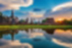beautiful landscape photography of Sukhothai historical park
