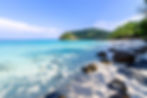 beautiful landscape photography of white sand beach on Koh Chang