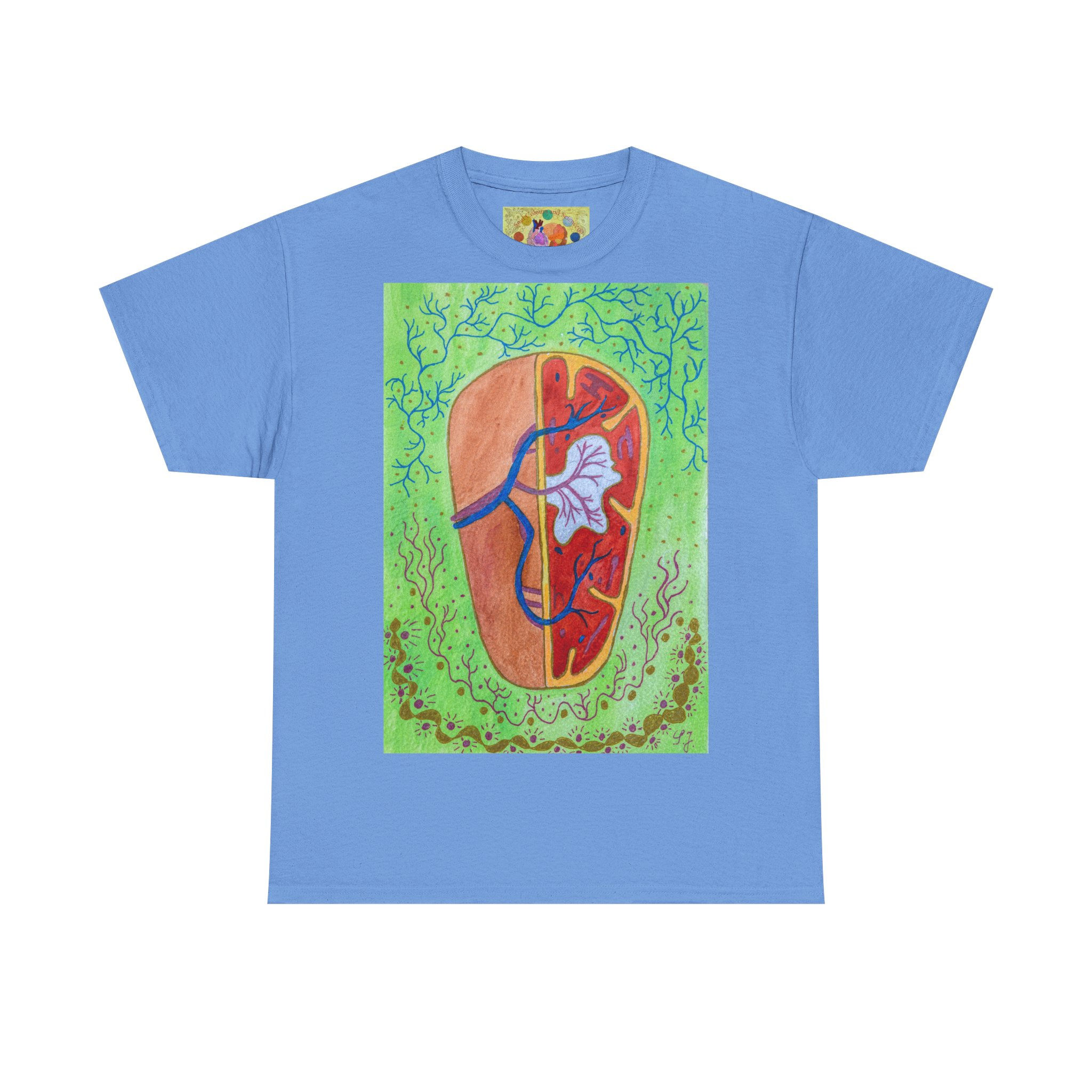 Milz - Ohne Logo auf Ärmel - Unisex 100 % Cotton - Druck riecht anfangs