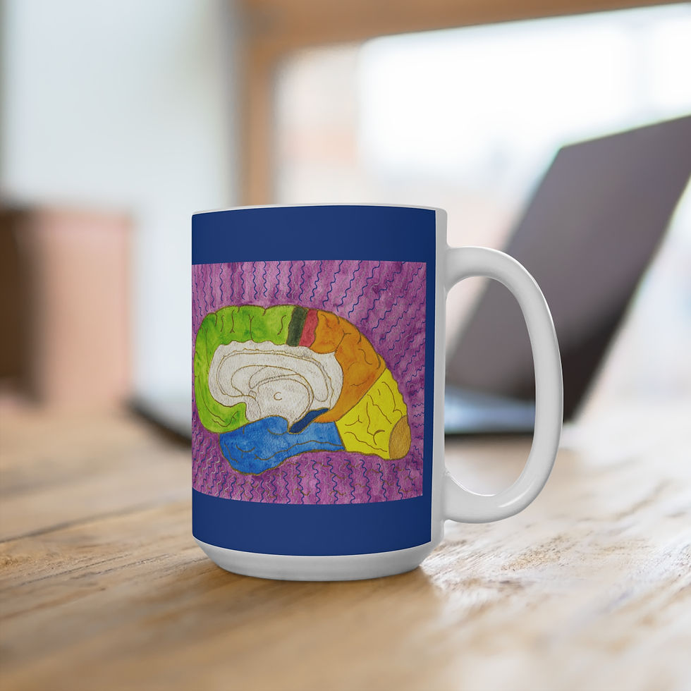 Miniaturbild: Gehirn II - 3 - Links- und Rechtshänder Keramik Tasse 