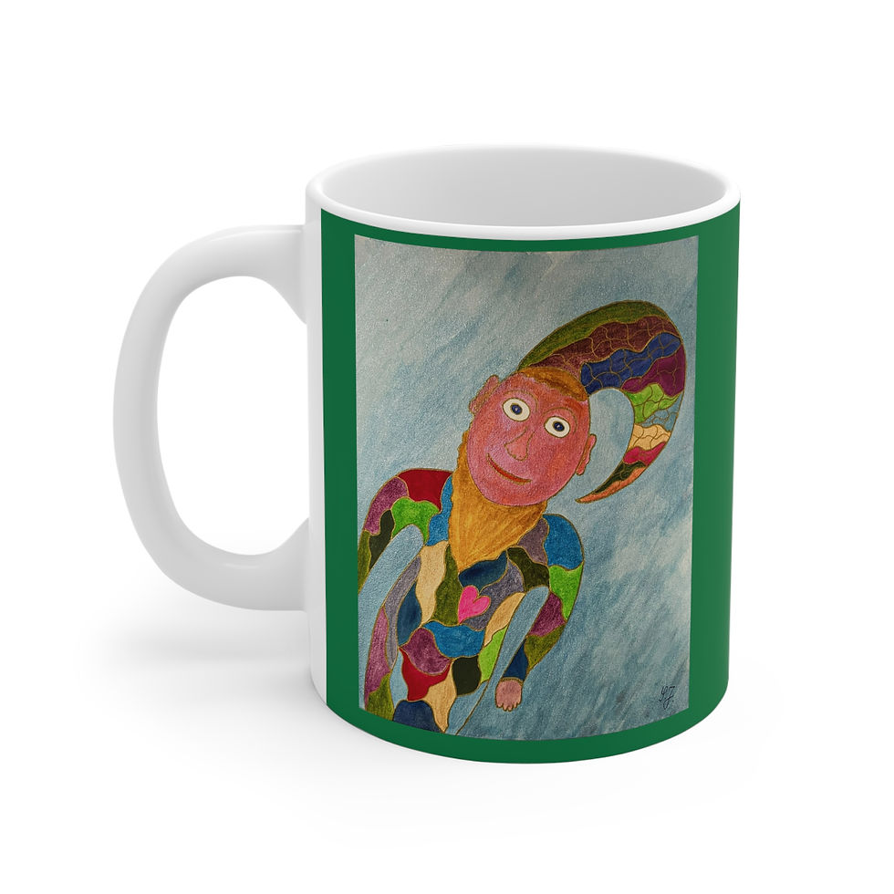Miniaturbild: Weiser - 3 - Links- und Rechtshänder Keramik Tasse 