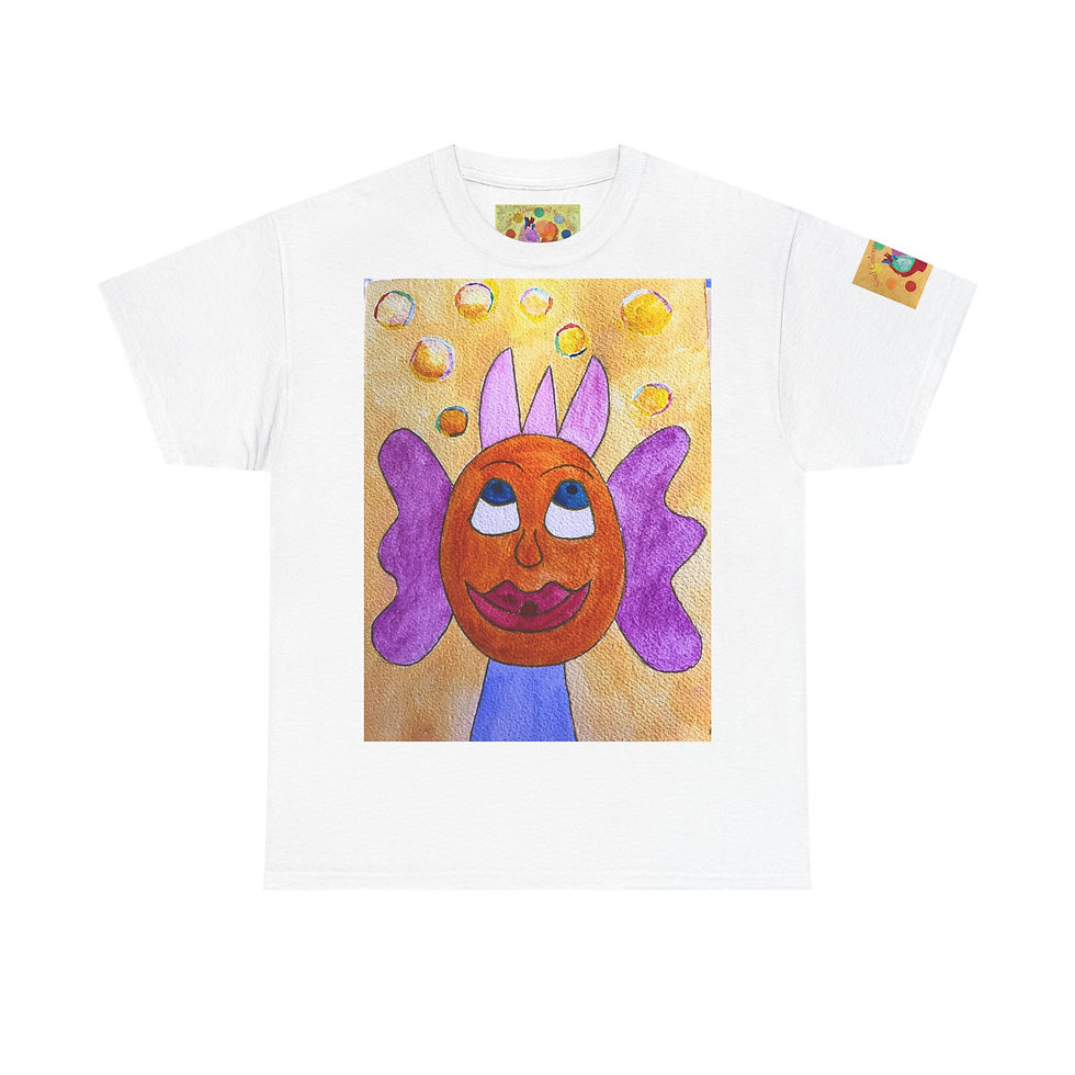 Miniaturbild: Drachenmädchen - mit Ärmellogo - Unisex 100 % Cotton - Druck riecht anfangs