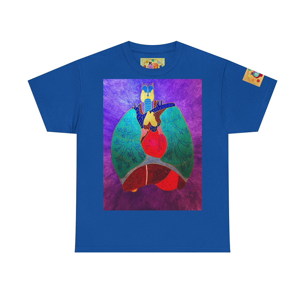 Miniaturbild: Thorax - Brustk- mit Logo auf Ärmel - Unisex 100% Cotton - Druck riecht anfangs 