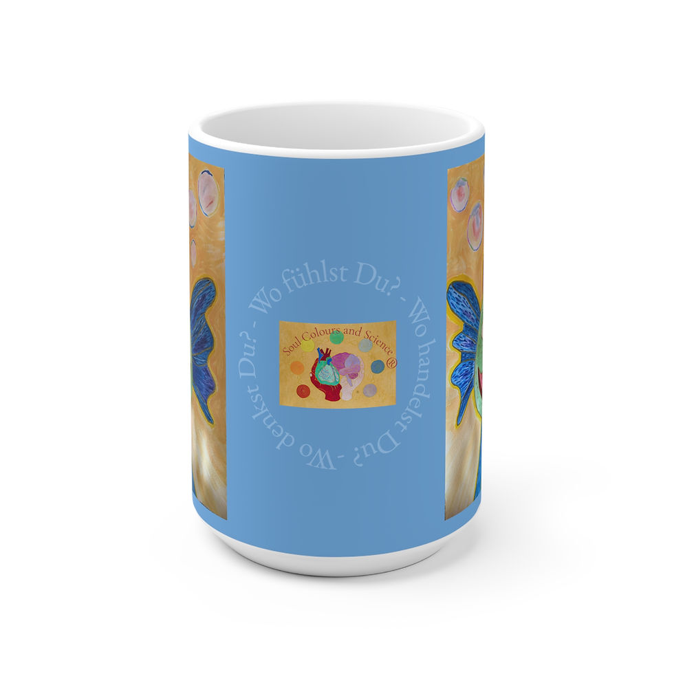 Miniaturbild: Drachenjunge mit Seifenblasen - 1 - 2 - Links- und Rechtshänder Keramik Tasse