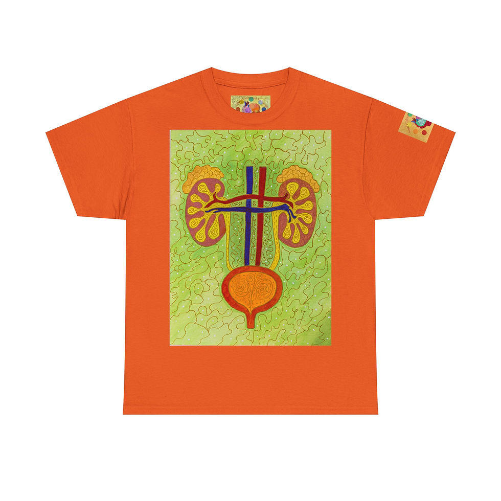 Miniaturbild: Nieren - mit Logo auf Ärmel - Unisex 100 % Cotton - Druck riecht anfangs