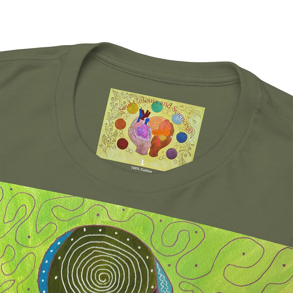 Miniaturbild: Hüfte, Knie - mit Logo auf Ärmel - Unisex 100 % Cotton - Druck riecht anfangs