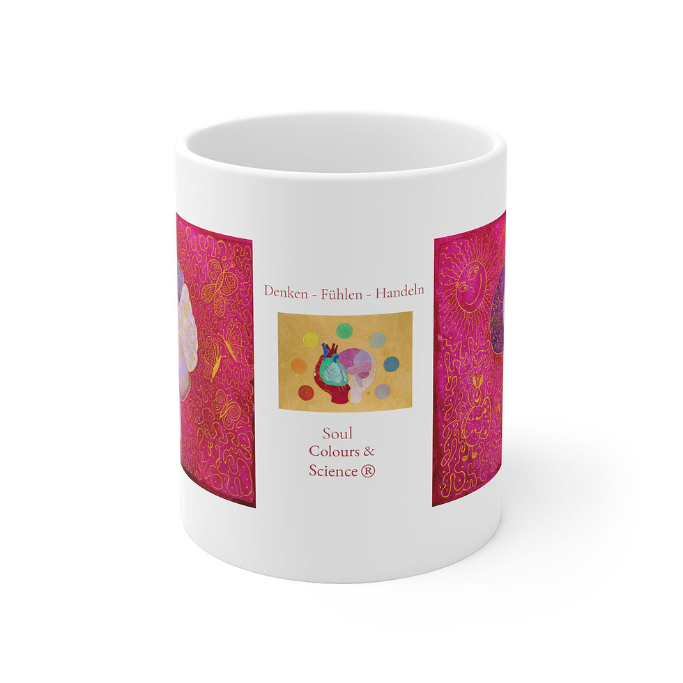 Miniaturbild: Gehirn I - 2 - Links- und Rechtshänder Keramik Tasse