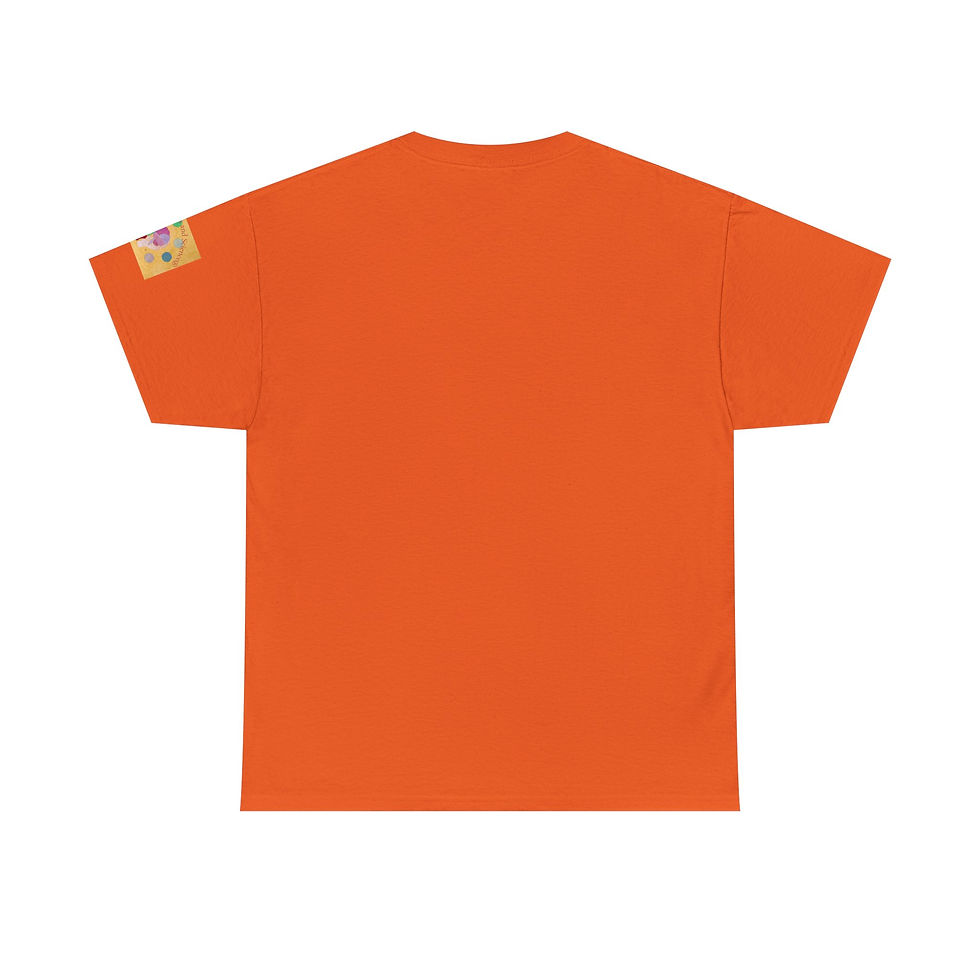 Miniaturbild: Logo gold - Mit Ärmellogo - Unisex 100 % Cotton - Druck riecht anfangs etwas