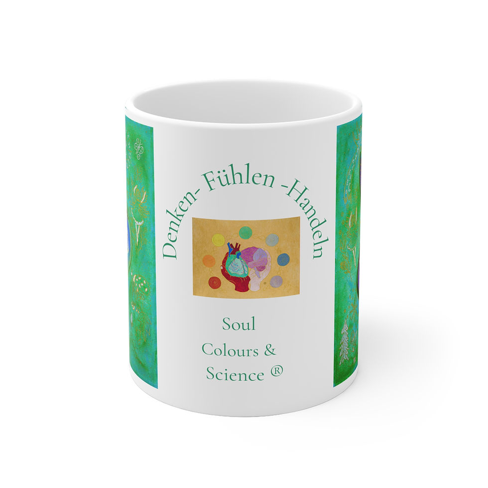 Miniaturbild: Schwangerschaft mit Darm - 2 - Links- und Rechtshänder Keramik Tasse