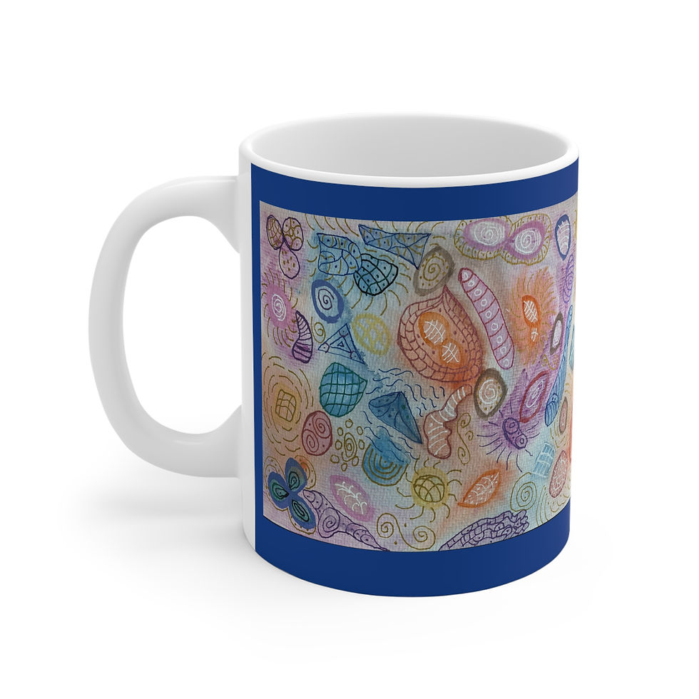 Miniaturbild: Microbiom - 3 - Links- und Rechtshänder Keramik Tasse