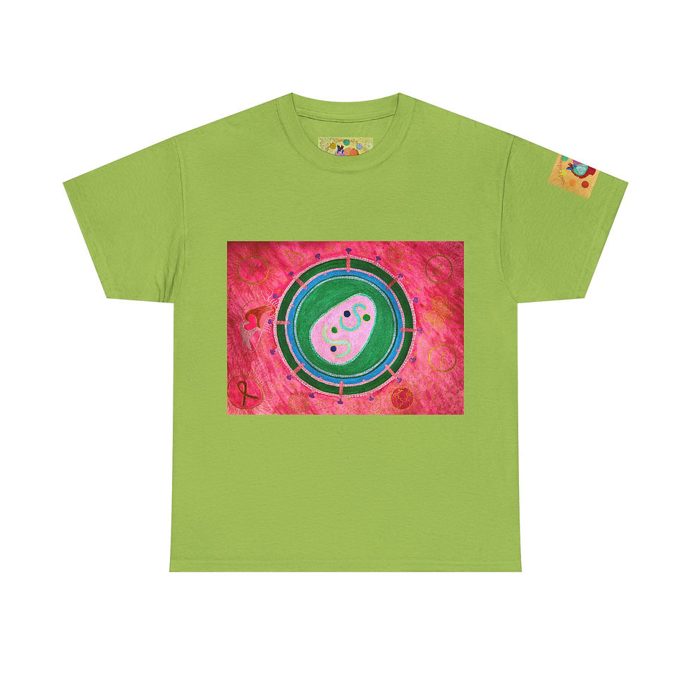 Miniaturbild: HI - Virus - mit Logo auf Ärmel - Unisex 100 % Cotton - Druck riecht anfangs