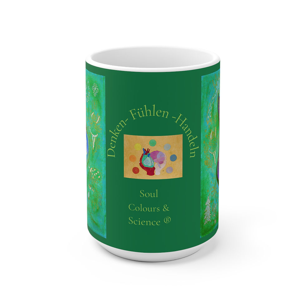 Miniaturbild: Schwangerschaft mit Darm - 2 - Links- und Rechtshänder Keramik Tasse