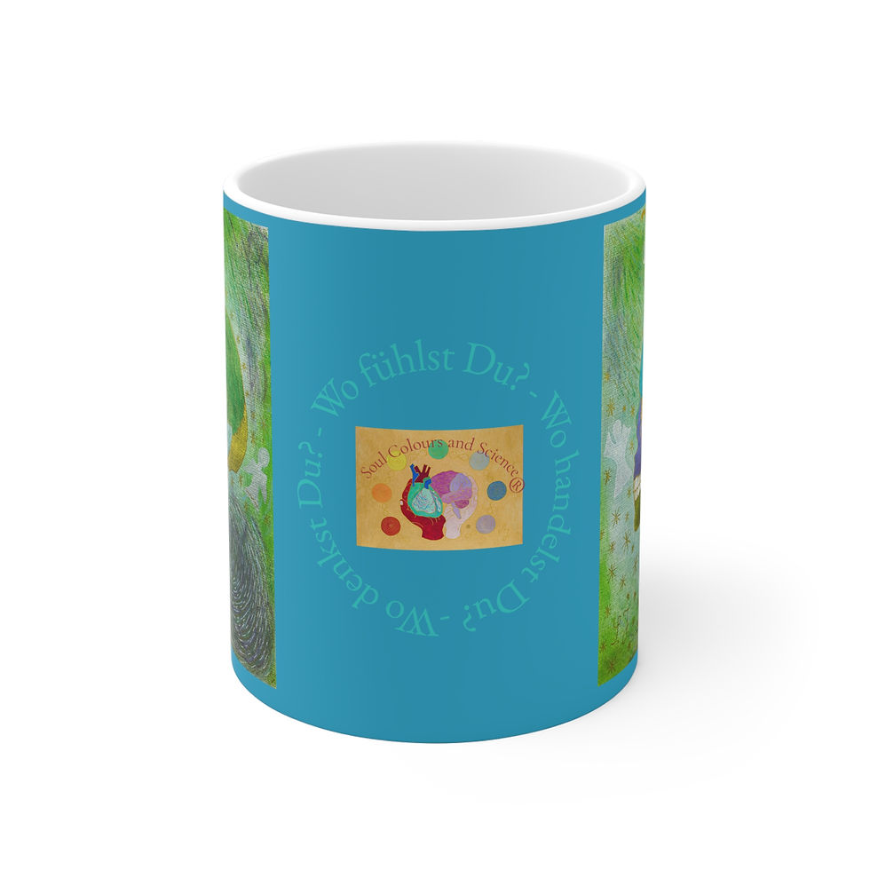 Miniaturbild: Schädel seitlich - 1 - Links- und Rechtshänder Keramik Tasse