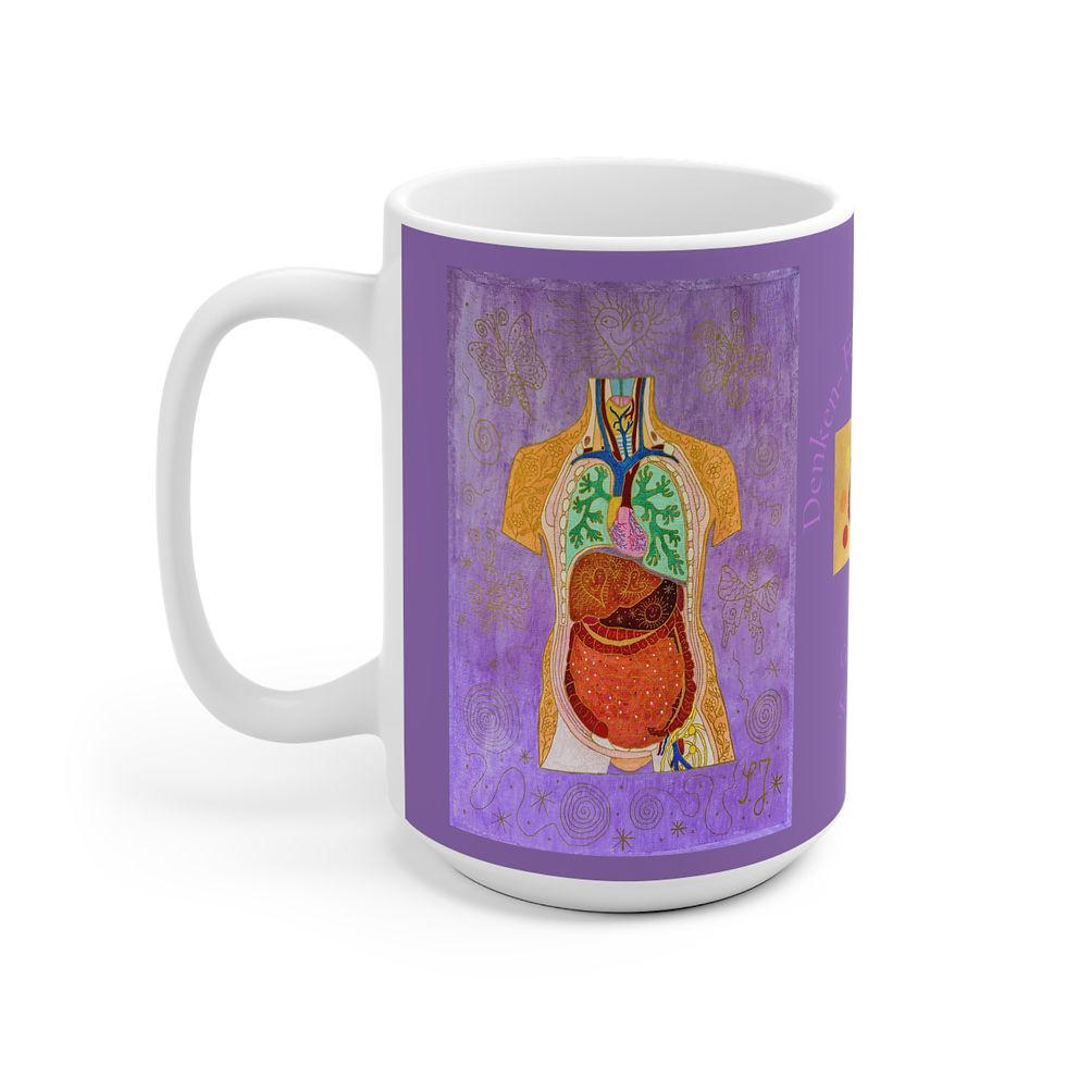 Miniaturbild: Torso 2 - Links- und Rechtshänder Keramik Tasse 